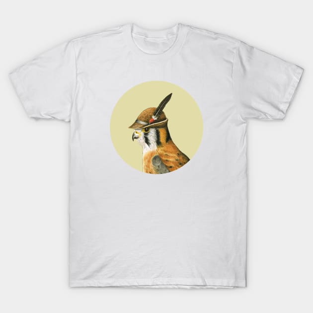 American kestrel T-Shirt by Mikhail Vedernikov